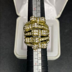 Bold Gold Women's Cocktail Ring